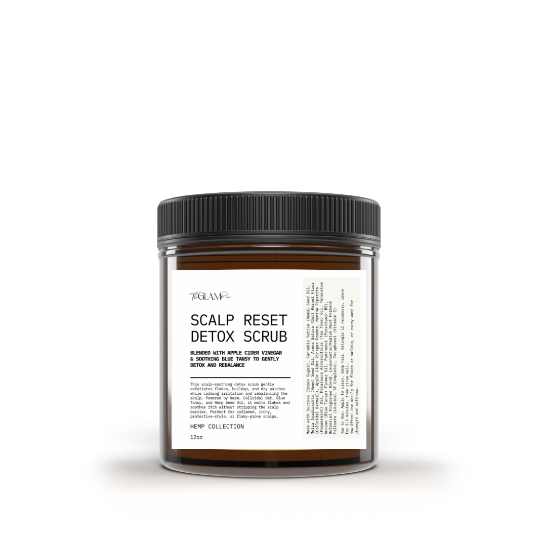 Scalp reset detox scrub Infused with ACV + Blue Tansy