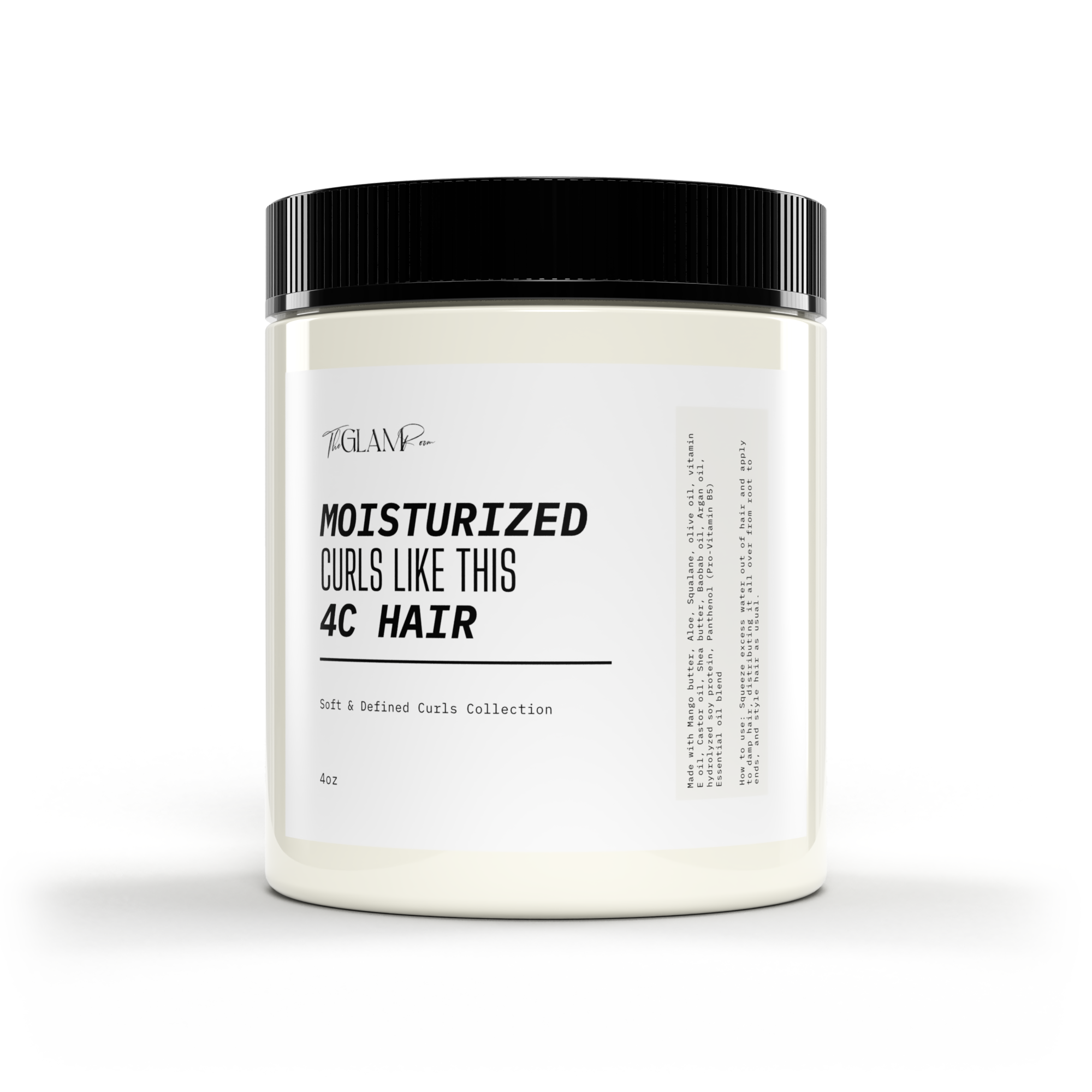 Moisturized Curls Like This 4C Hair