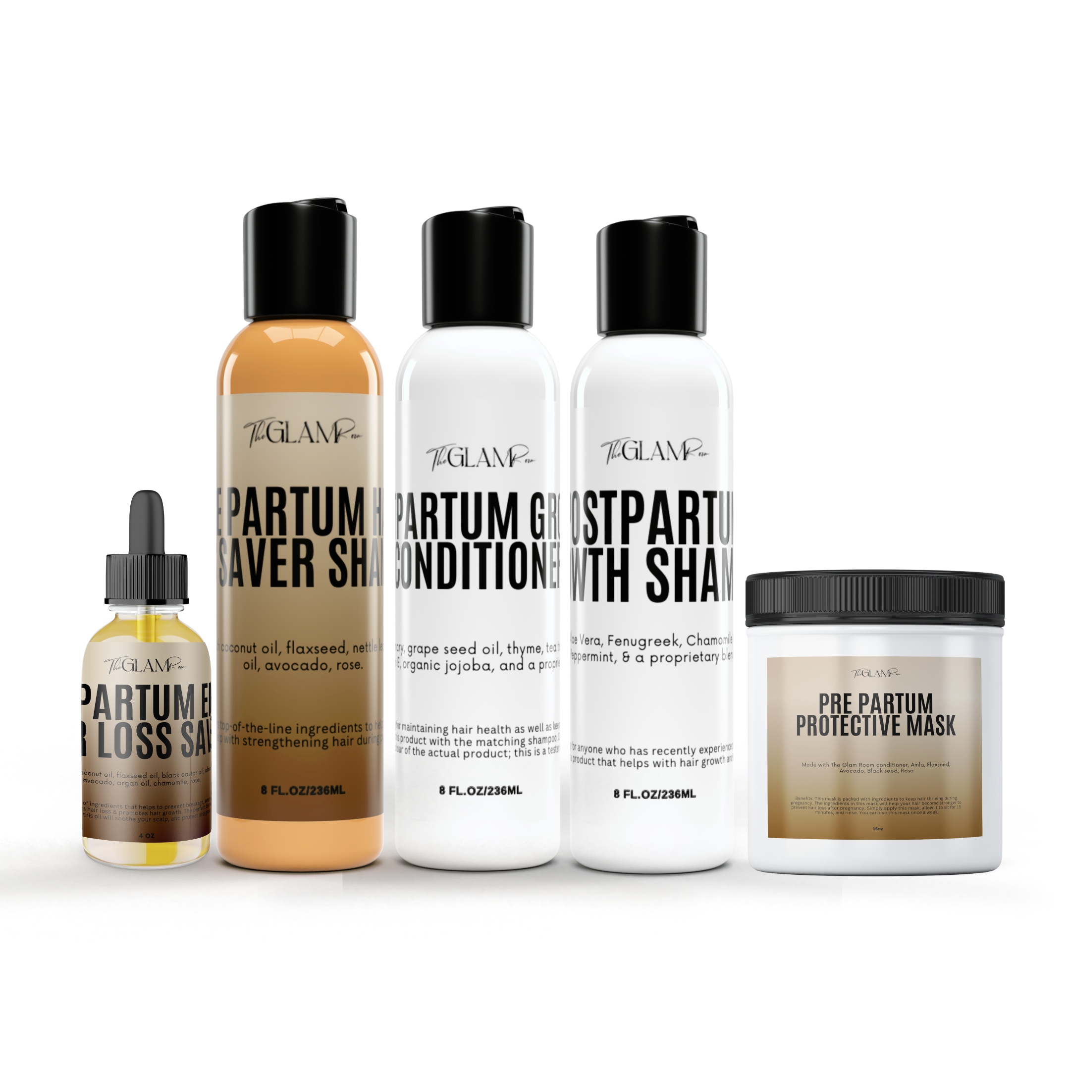 Prepartum + Postpartum Healthy Hair Bundle