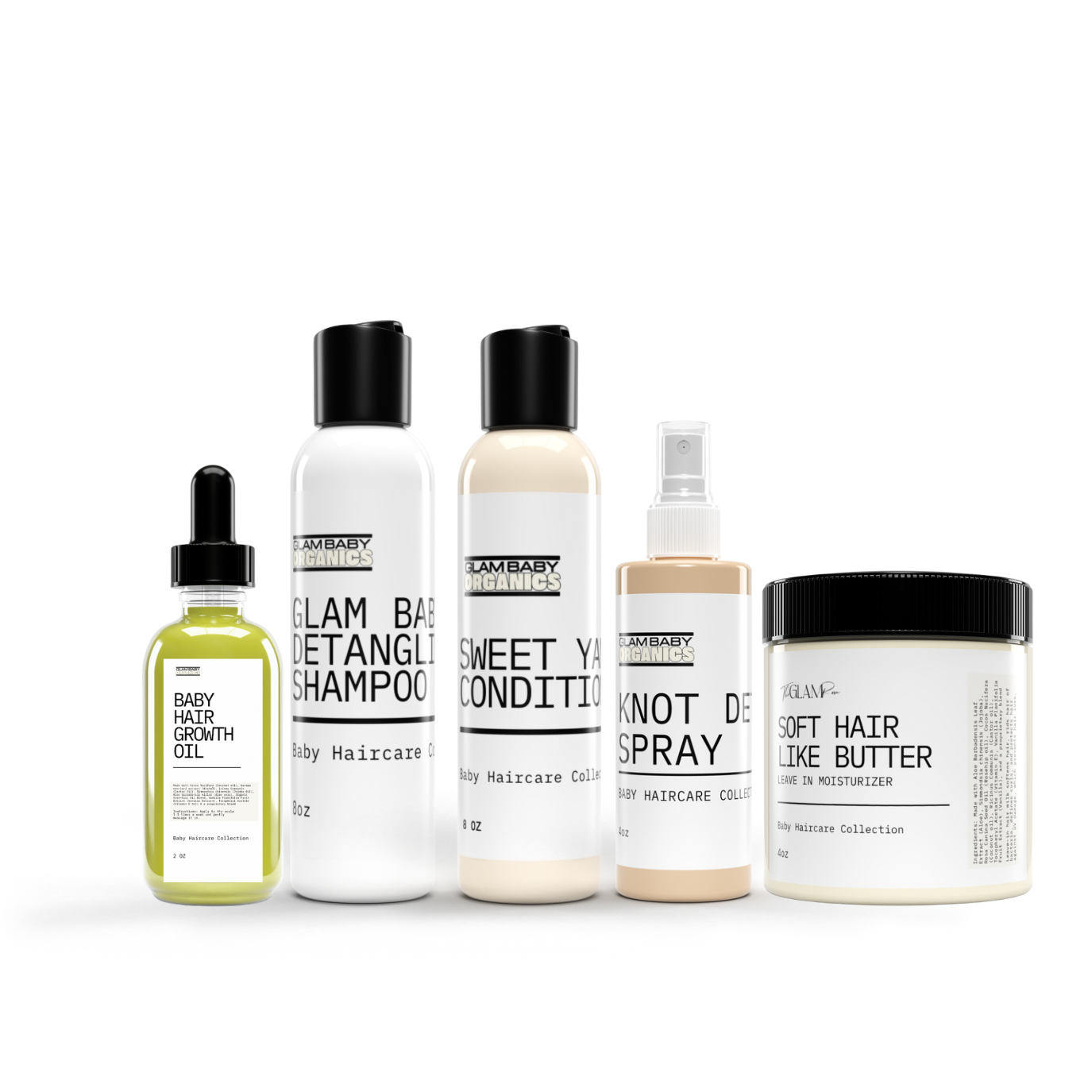 Full baby haircare system