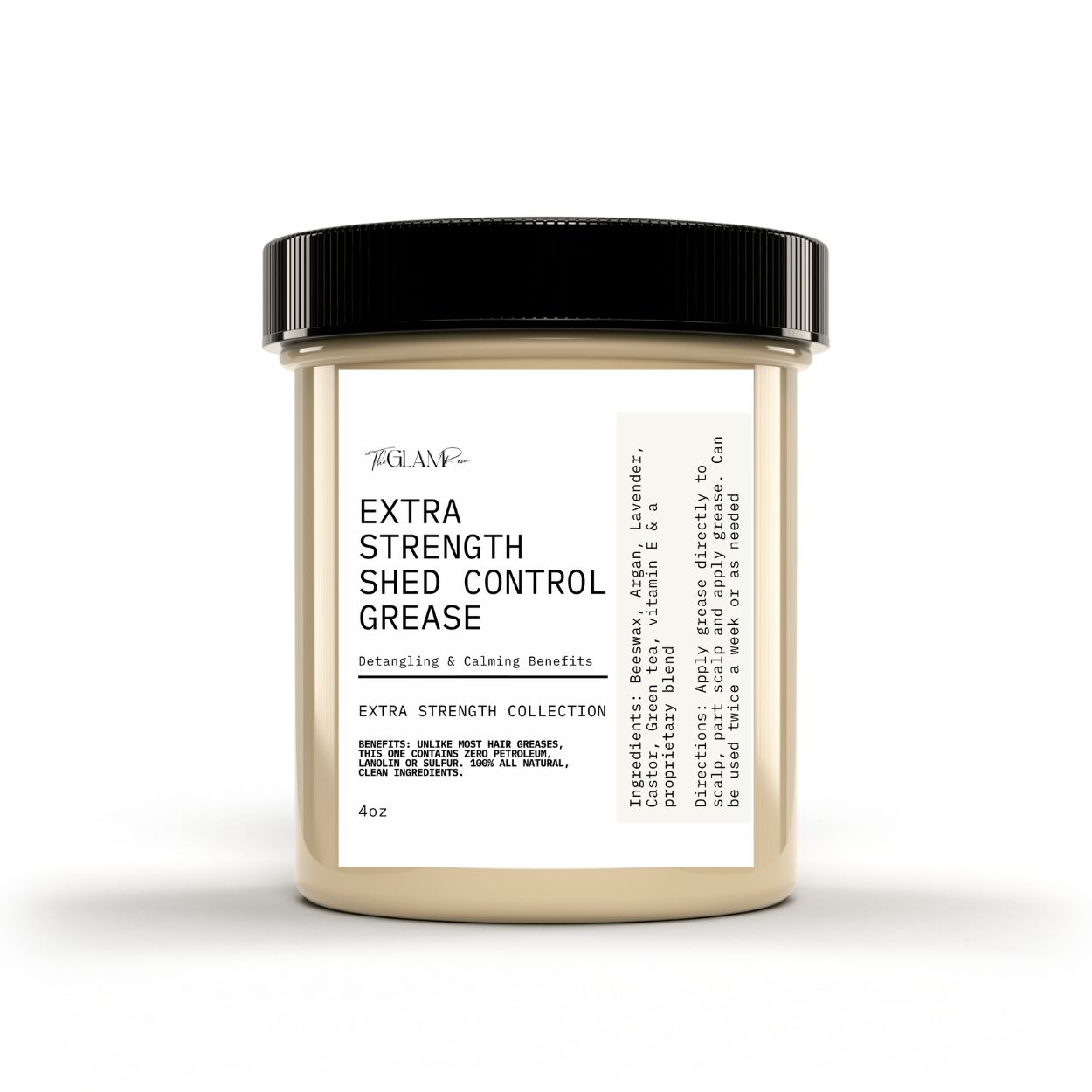 Extra Strength Shed Control Grease Detangling & Calming Benefits